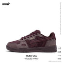 SKBD Chic-Sneakers-Mulled Wine-Cow Suede and Action leather Women's and Men's Shoes SP016F