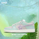 SKBD Low-Sneakers-Digital Mint- Action leather and Fabric Women's and Men's Shoes-SL060F