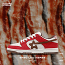 SKBD Low - Sneakers - Bacon - Action  leather  Women's and Men's Shoes  SL031F