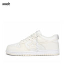 SKBD Low -Sneakers- Polar White-Cow leather and Fabric Women's and Men's Shoes SL009W/M