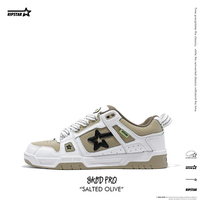 SKBD PRO-Sneakers-Salted Olive- Action leather and Microfiber Women's and Men's Shoes SP026F