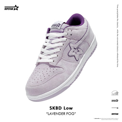 SKBD Low - Sneakers - Lavender Fog - Cow Suede Women's and Men's Shoes SL018F