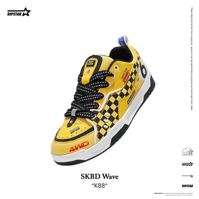 SKBD Wave-Sneakers-K88-Action Leather Women's and Men's Shoes SW002F