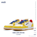 SKBD Vintage-Sneakers-Canary- Action leather Women's and Men's Shoes-SL032F