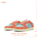 SKBD Low-Sneakers-Orange Emerald- Cow Suede Women's and Men's Shoes SL026F