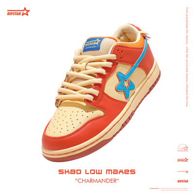 SKBD Low-Sneakers-Charmander- Action leather Women's and Men's Shoes-SL055F