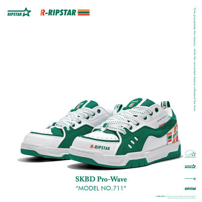 SKBD Wave-Sneakers-Model NO.711-Action Leather Women's and Men's Shoes SW005F