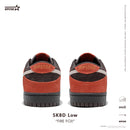 SKBD Low-Sneakers-Fire Fox- Cow Suede and Action Leather Women's and Men's Shoes SL022F