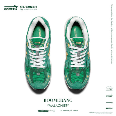 Performance-Running -Malachite-Pigskin and Fabric Women's and Men's Shoes PB001F