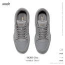 SKBD Chic-Sneakers-Marble Gray-Cow Suede and Action leather Women's and Men's Shoes SP019F