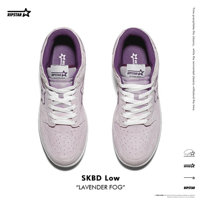 SKBD Low - Sneakers - Lavender Fog - Cow Suede Women's and Men's Shoes SL018F