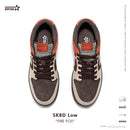 SKBD Low-Sneakers-Fire Fox- Cow Suede and Action Leather Women's and Men's Shoes SL022F