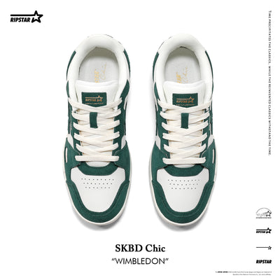 SKBD Chic-Sneakers-Wimbledon-Cow Suede and Action leather Women's and Men's Shoes SP021F