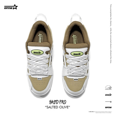 SKBD PRO-Sneakers-Salted Olive- Action leather and Microfiber Women's and Men's Shoes SP026F