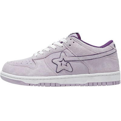 SKBD Low - Sneakers - Lavender Fog - Cow Suede Women's and Men's Shoes SL018F