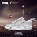 SKBD Pro -Sneakers-Galaxy Silver-Action Leather and Microfiber Women's and Men's Shoes SP007F