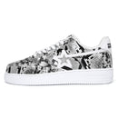 BK-015-Sneakers-Cobra White-Cow leather Women's and Men's Shoes BK015W/M