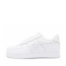 BK-01-Sneakers-Pure White-Cow leather Women's and Men's Shoes BK011W/M