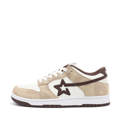 SKBD Low-Sneakers- Tiramisu-Cow leather and Cow Suede Women's and Men's Shoes SL002W/M