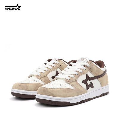 SKBD Low-Sneakers- Tiramisu-Cow leather and Cow Suede Women's and Men's Shoes SL002W/M