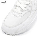 Air Column-Sneakers- Pure White-Mesh and PU Men's shoes AC001W/M