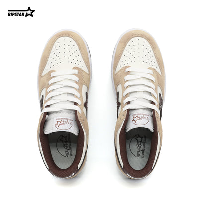 SKBD Low-Sneakers- Tiramisu-Cow leather and Cow Suede Women's and Men's Shoes SL002W/M