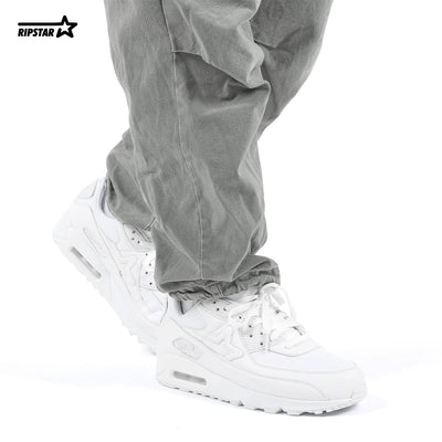 Air Column-Sneakers- Pure White-Mesh and PU Men's shoes AC001W/M