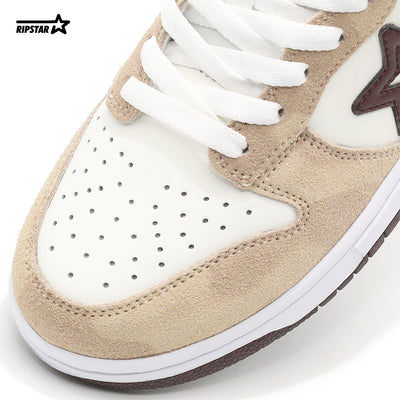 SKBD Low-Sneakers- Tiramisu-Cow leather and Cow Suede Women's and Men's Shoes SL002W/M