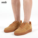 BK-01-Sneakers- Wheat-Cow leather Women's and Men's Shoes BK012W/M